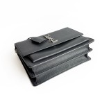 Saint Laurent Monogram Kate Chain Bag in Grained Leather